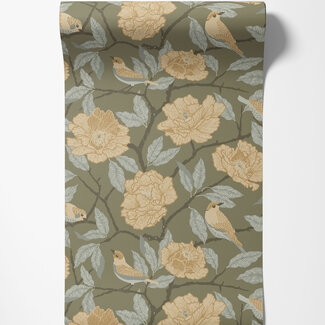 Dutch Wallcoverings Dutch Wallcoverings - FC Fagelsang- Bernadina Green - 34024