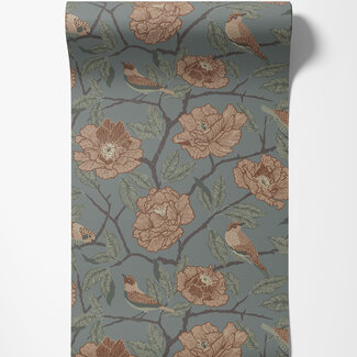 Dutch Wallcoverings Dutch Wallcoverings - FC Fagelsang- Bernadina Blue - 34025