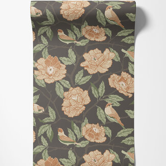 Dutch Wallcoverings Dutch Wallcoverings - FC Fagelsang- Bernadina Black - 34026