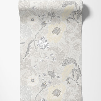 Dutch Wallcoverings Dutch Wallcoverings - FC Fagelsang- Anemone White - 34032