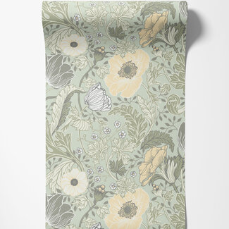 Dutch Wallcoverings Dutch Wallcoverings - FC Fagelsang- Anemone Green - 34034