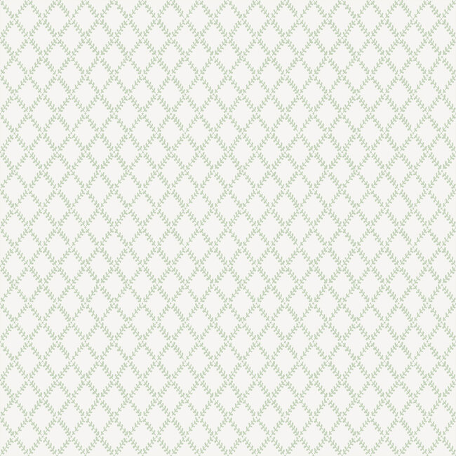 Dutch Wallcoverings Dutch Wallcoverings - FC Fagelsang- Trevor White/green - Vliesbehang - 10m x 53cm - 34036