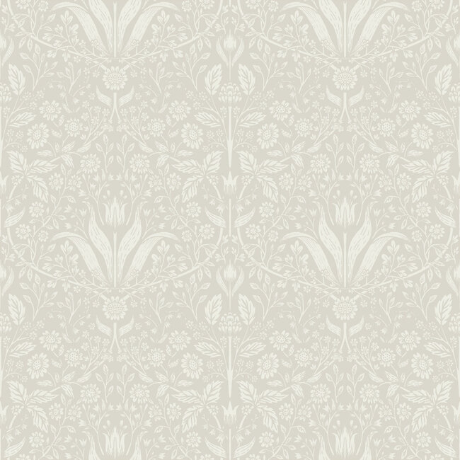 Dutch Wallcoverings Dutch Wallcoverings - FC Fagelsang- Mary Beige - Vliesbehang - 10m x 53cm - 34039