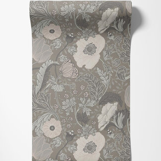 Dutch Wallcoverings Dutch Wallcoverings - FC Fagelsang- Anemone Grey - 44102