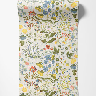 Dutch Wallcoverings Dutch Wallcoverings - FC Fägring- Groh beige/groen - 22001