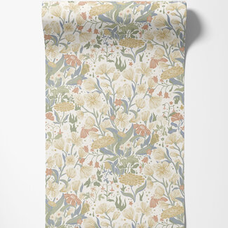 Dutch Wallcoverings Dutch Wallcoverings - FC Fägring- Hava groen - 22011