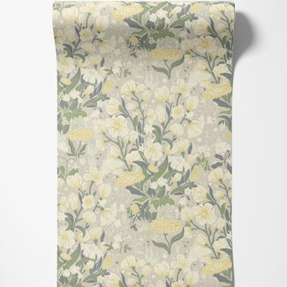 Dutch Wallcoverings Dutch Wallcoverings - FC Fägring- Hava geel - 22012