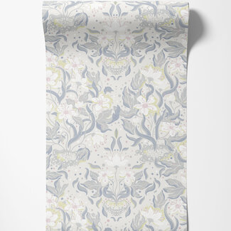 Dutch Wallcoverings Dutch Wallcoverings - FC Fägring- Lisa lichtgroen - 22015