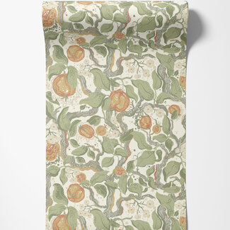 Dutch Wallcoverings Dutch Wallcoverings - FC Fägring- Kart donkergroen - 22026