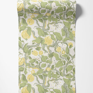 Dutch Wallcoverings Dutch Wallcoverings - FC Fägring- Kart geel - 22027