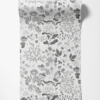 Dutch Wallcoverings Dutch Wallcoverings - FC Fägring- Groh zwart/wit - 22029