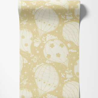 Dutch Wallcoverings Dutch Wallcoverings - FC Resan- Ballongerna Yellow - 29002