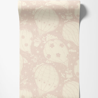 Dutch Wallcoverings Dutch Wallcoverings - FC Resan- Ballongerna Pink - 29003