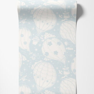 Dutch Wallcoverings Dutch Wallcoverings - FC Resan- Ballongerna Light blue - 29005