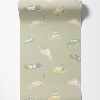 Dutch Wallcoverings Dutch Wallcoverings - FC Resan- Bilarna Green - 29012