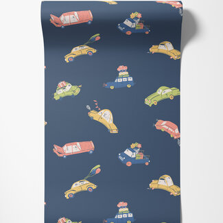 Dutch Wallcoverings Dutch Wallcoverings - FC Resan- Bilarna Dark blue - 29014