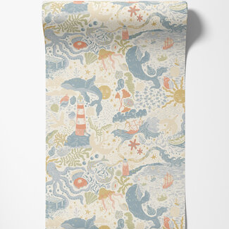 Dutch Wallcoverings Dutch Wallcoverings - FC Resan- Havet Multi - 29015