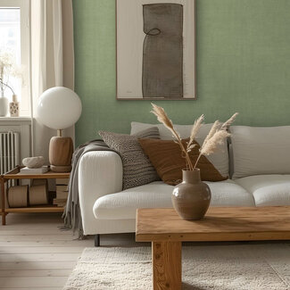 Dutch Wallcoverings Dutch Wallcoverings - Ester - Paron Green - 16039