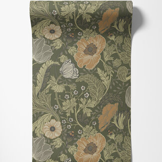 Dutch Wallcoverings Dutch Wallcoverings - FC Gronhaga- Anemone Green - 44104