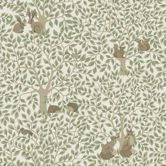 Dutch Wallcoverings Dutch Wallcoverings - FC Gronhaga- Per White - Vliesbehang - 10m x 53cm - 44111