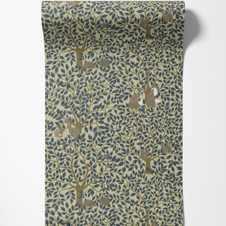 Dutch Wallcoverings Dutch Wallcoverings - FC Gronhaga- Per Blue - 44113