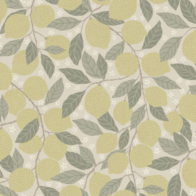 Dutch Wallcoverings Dutch Wallcoverings - FC Gronhaga- Lemona Beige - Vliesbehang - 10m x 53cm - 44116