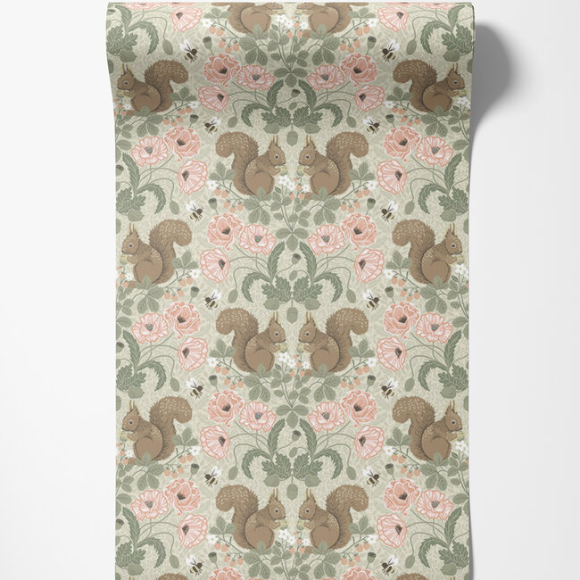 Dutch Wallcoverings Dutch Wallcoverings - FC Gronhaga- Kurre White - Vliesbehang - 10m x 53cm - 44120