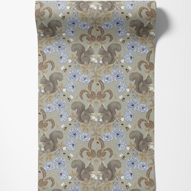 Dutch Wallcoverings Dutch Wallcoverings - FC Gronhaga- Kurre Beige - Vliesbehang - 10m x 53cm - 44121