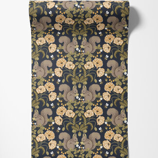 Dutch Wallcoverings Dutch Wallcoverings - FC Gronhaga- Kurre Dark blue - 44123