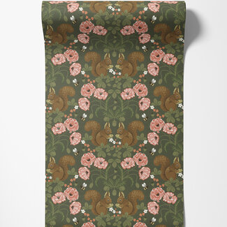 Dutch Wallcoverings Dutch Wallcoverings - FC Gronhaga- Kurre Green - 44124