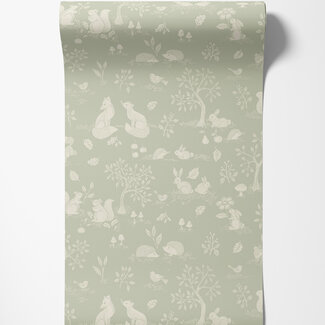 Dutch Wallcoverings Dutch Wallcoverings - FC Gronhaga- Ivar Light green - 44130