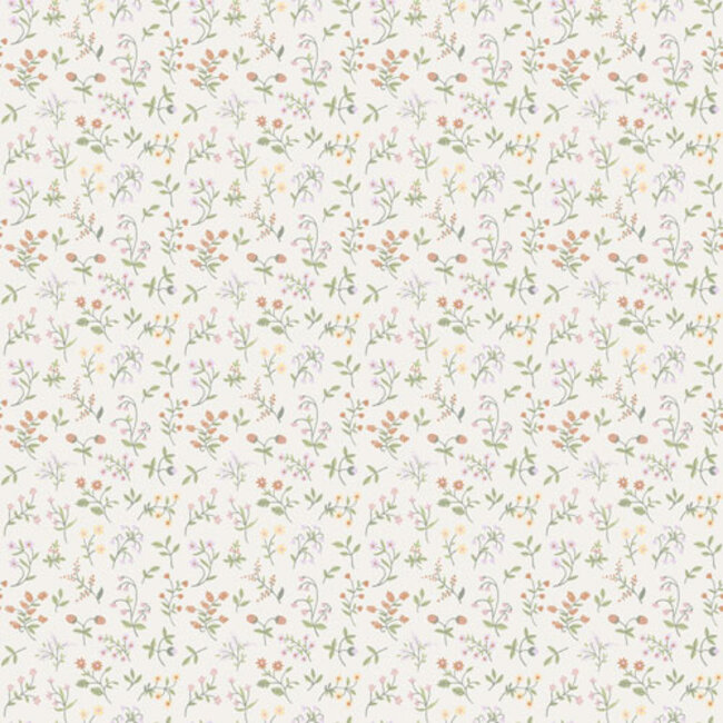 Dutch Wallcoverings Dutch Wallcoverings - FC Havsblick- Josefin White - Vliesbehang - 10m x 53cm - 39000