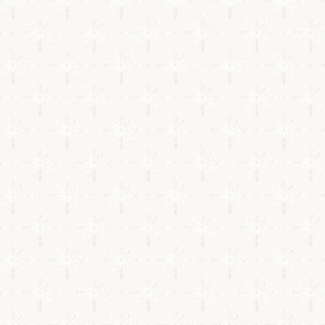 Dutch Wallcoverings Dutch Wallcoverings - FC Havsblick- Flora White - Vliesbehang - 10m x 53cm - 39005