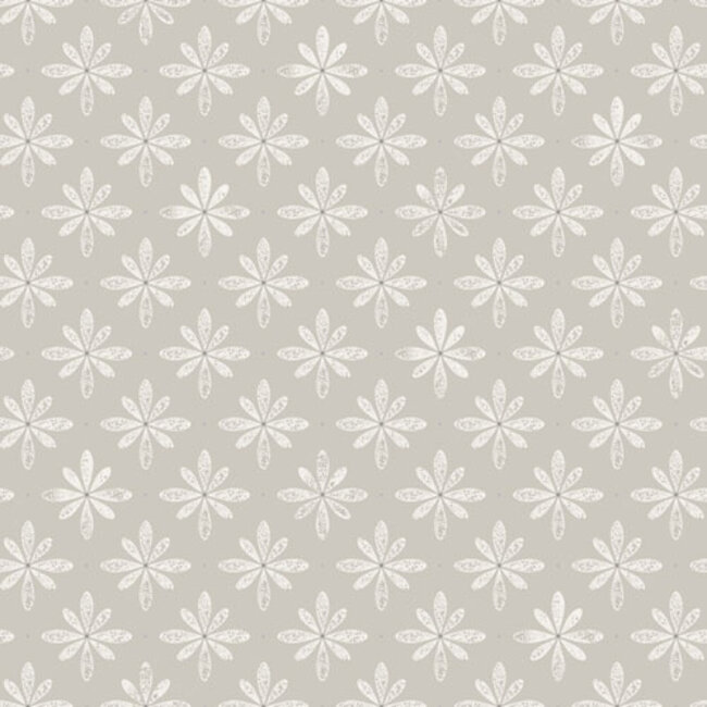 Dutch Wallcoverings Dutch Wallcoverings - FC Havsblick- Flora Beige - Vliesbehang - 10m x 53cm - 39006