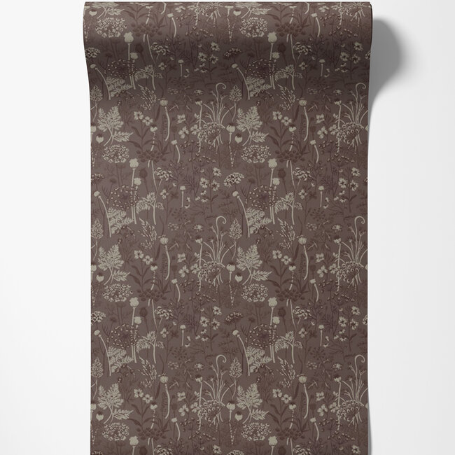 Dutch Wallcoverings Dutch Wallcoverings - FC Havsblick- Dara Red - Vliesbehang - 10m x 53cm - 39021