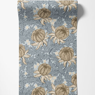 Dutch Wallcoverings Dutch Wallcoverings - FC Havsblick- Arthur Blue - 39027