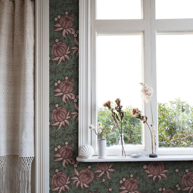 Dutch Wallcoverings Dutch Wallcoverings - FC Havsblick- Arthur Brown - Vliesbehang - 10m x 53cm - 39029