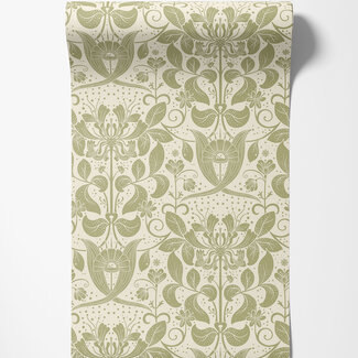 Dutch Wallcoverings Dutch Wallcoverings - FC Hjärterum- Berit beige - 83127