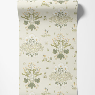 Dutch Wallcoverings Dutch Wallcoverings - FC Hjärterum- Edla wit - 83133