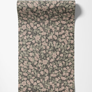 Dutch Wallcoverings Dutch Wallcoverings - FC Klara & Tove- Magnolia Dark pink - 26009