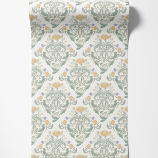 Dutch Wallcoverings Dutch Wallcoverings - FC Klara & Tove- Frodas Yellow - 26011