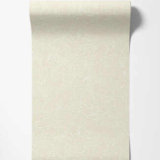 Dutch Wallcoverings Dutch Wallcoverings - FC Klara & Tove- Landskapsdjur Yellow - 26030