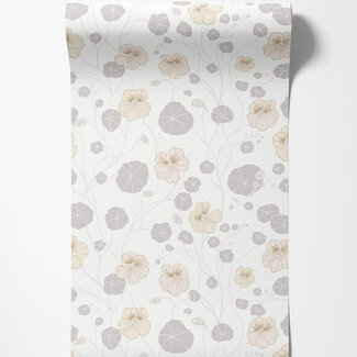 Dutch Wallcoverings Dutch Wallcoverings - FC Langenas- Krasseslinga White - 12301