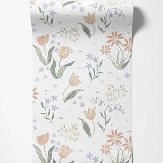 Dutch Wallcoverings Dutch Wallcoverings - FC Langenas- Tulpandans Pastel - 12316