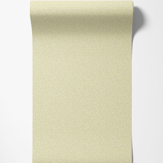 Dutch Wallcoverings Dutch Wallcoverings - FC Langenas- Adam Soft green - Vliesbehang - 10m x 53cm - 12323