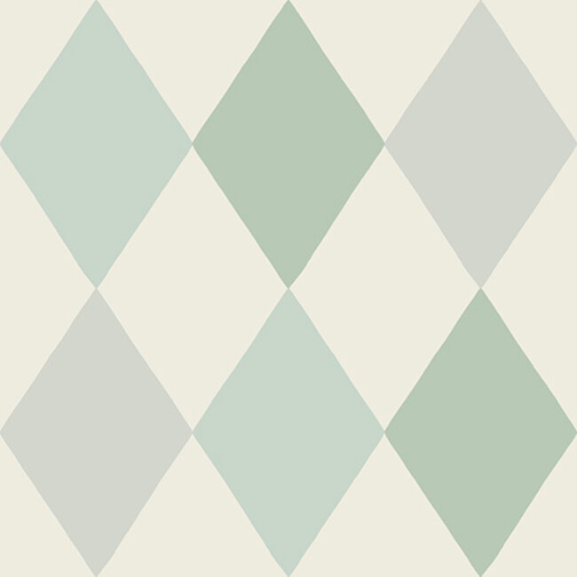 Dutch Wallcoverings Dutch Wallcoverings - FC Langtan- Kalas Green - Vliesbehang - 10m x 53cm - 63030