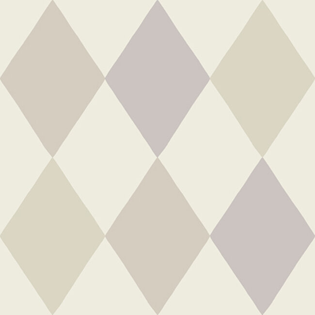 Dutch Wallcoverings Dutch Wallcoverings - FC Langtan- Kalas Grey/lilac - Vliesbehang - 10m x 53cm - 63033