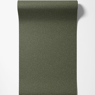 Dutch Wallcoverings Dutch Wallcoverings - FC Lina- Anna Dark green - 55000