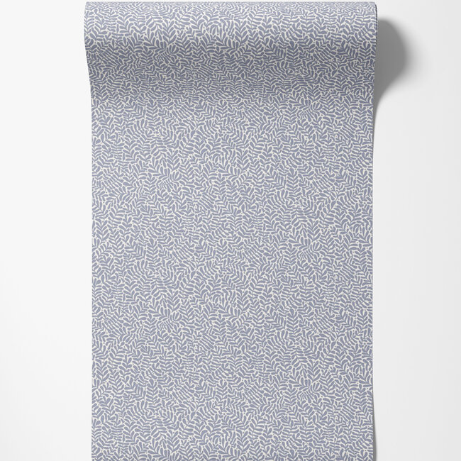 Dutch Wallcoverings Dutch Wallcoverings - FC Lina- Anna Light blue - Vliesbehang - 10m x 53cm - 55002