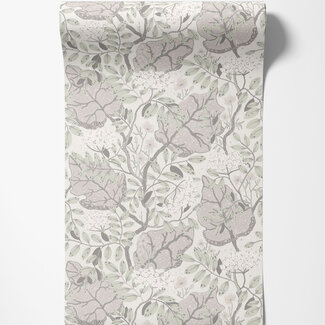 Dutch Wallcoverings Dutch Wallcoverings - FC Lina- Ulla-Britt Grey - 55031